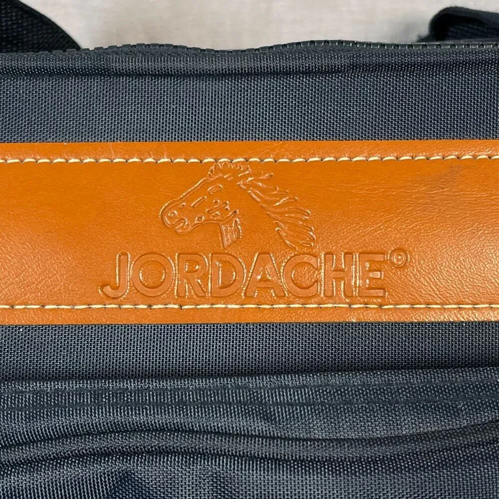 Jordache Canvas Large Carry On Shoulder Messenger Bag Travel Weekender Vintage